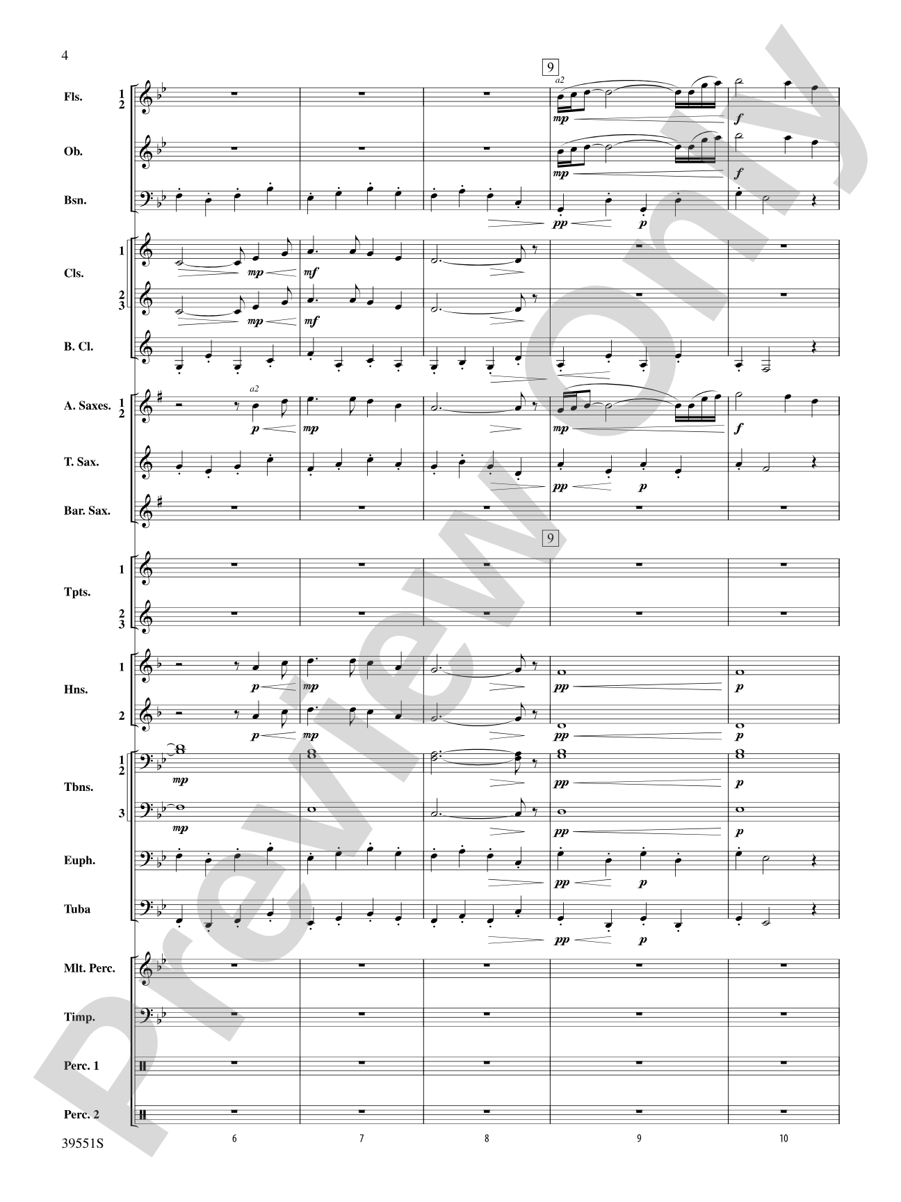 The Hobbit: An Unexpected Journey, Suite from: Concert Band Conductor Score & Parts