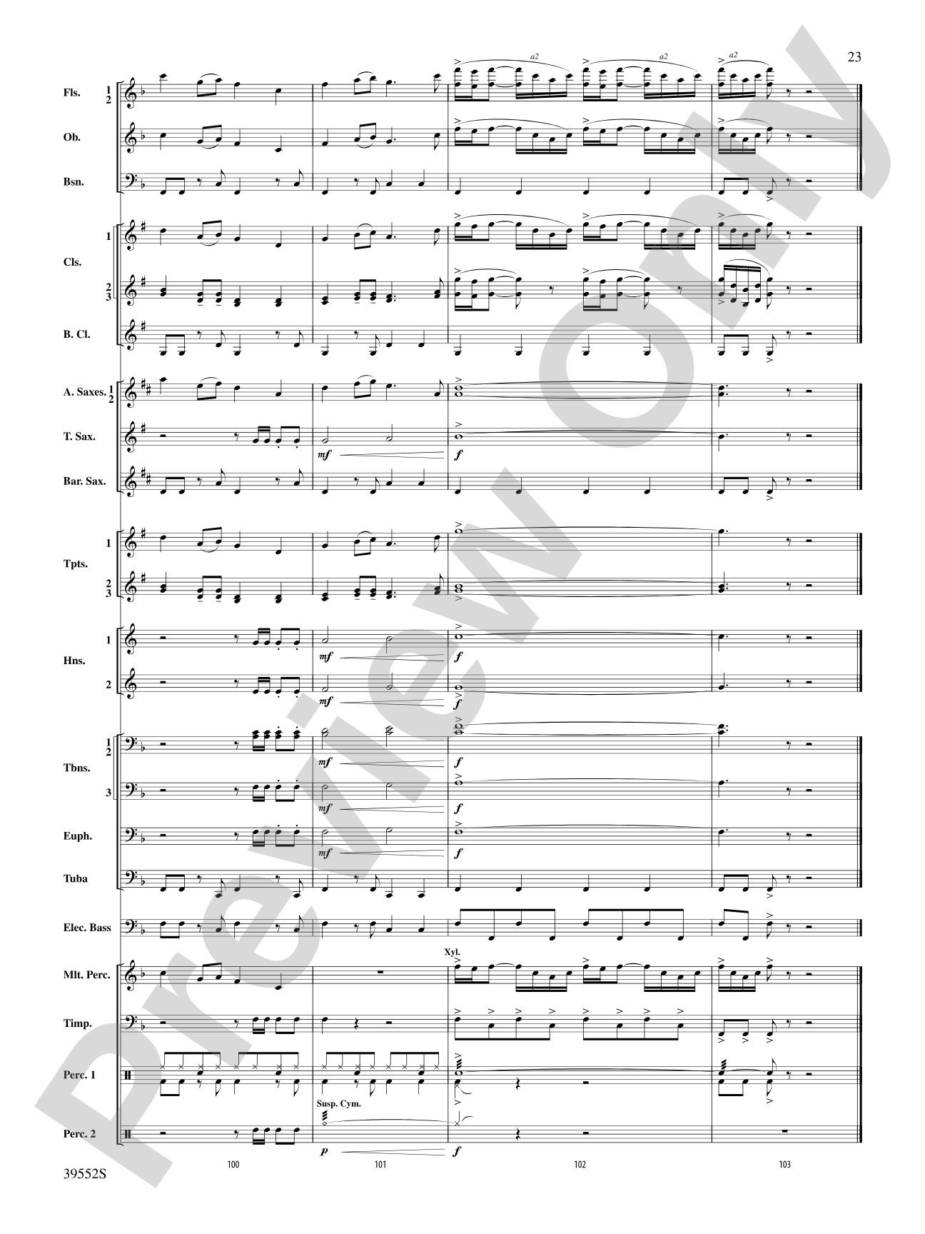 Dallas (Main Title): Score