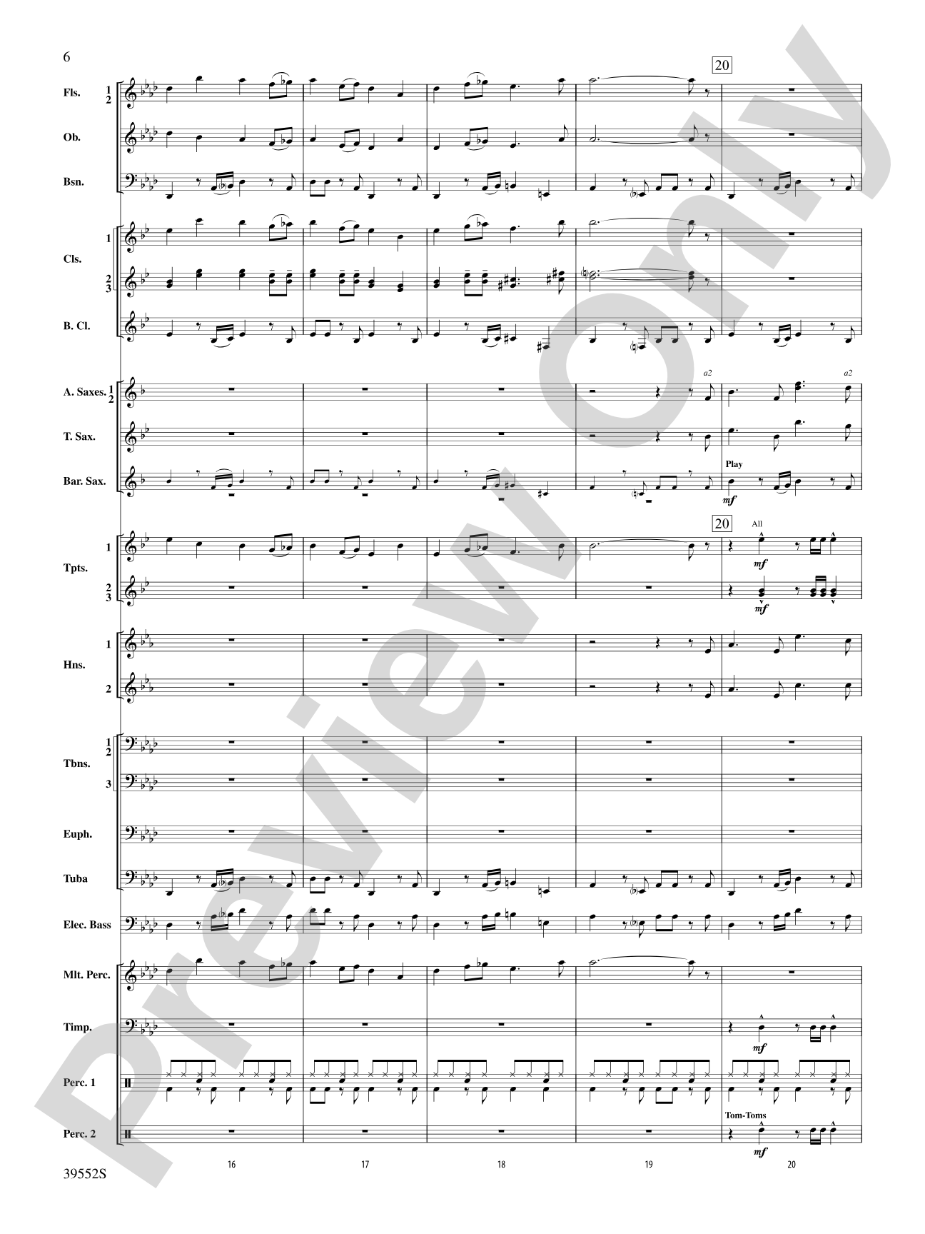 Dallas (Main Title): Score