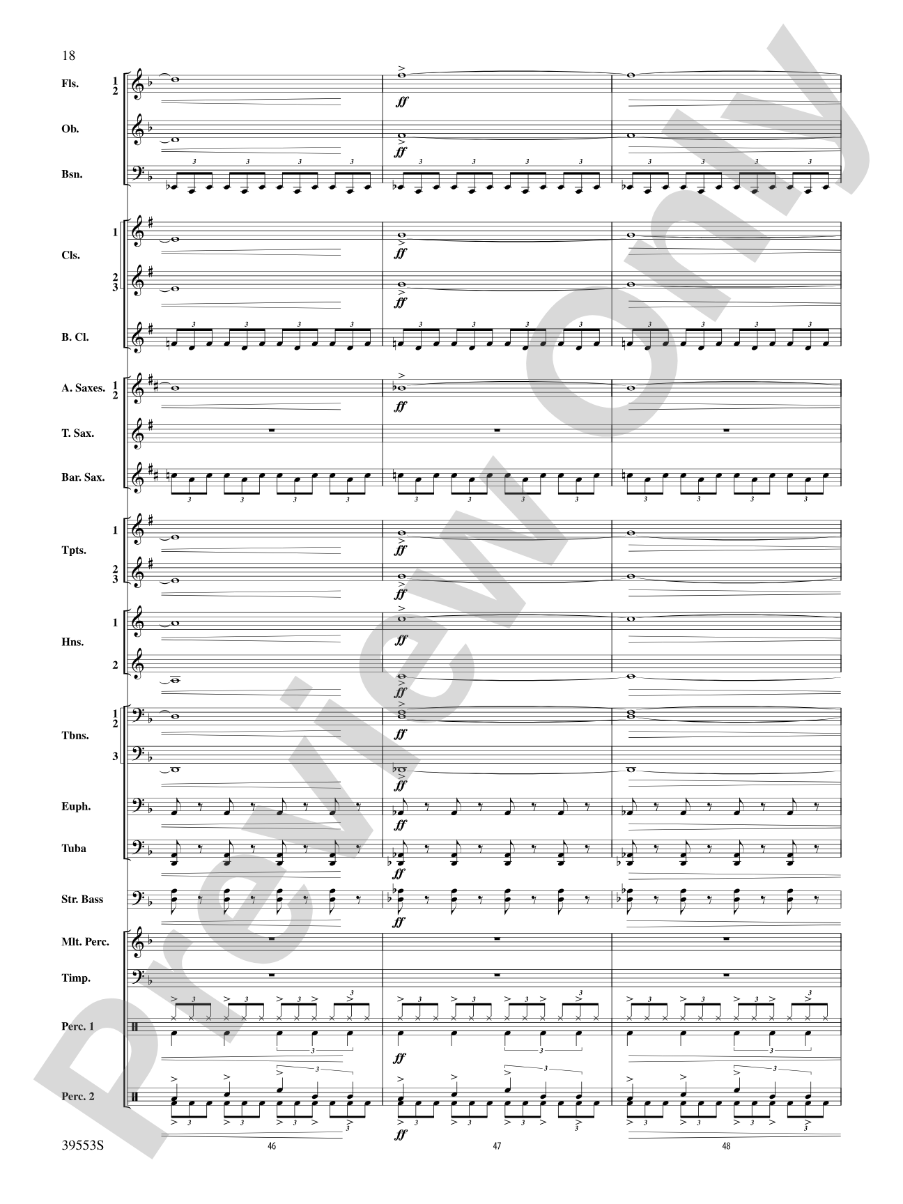 Batman: The Dark Knight Rises: Concert Band Conductor Score & Parts