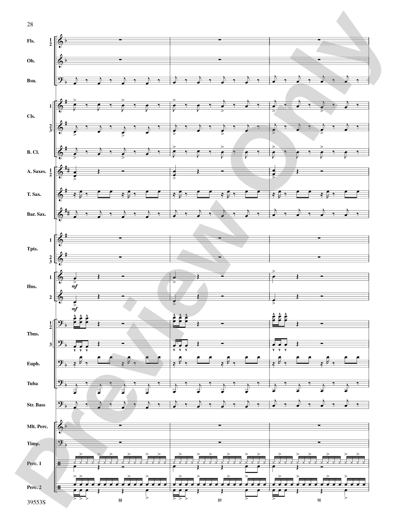 Batman: The Dark Knight Rises: Concert Band Conductor Score & Parts
