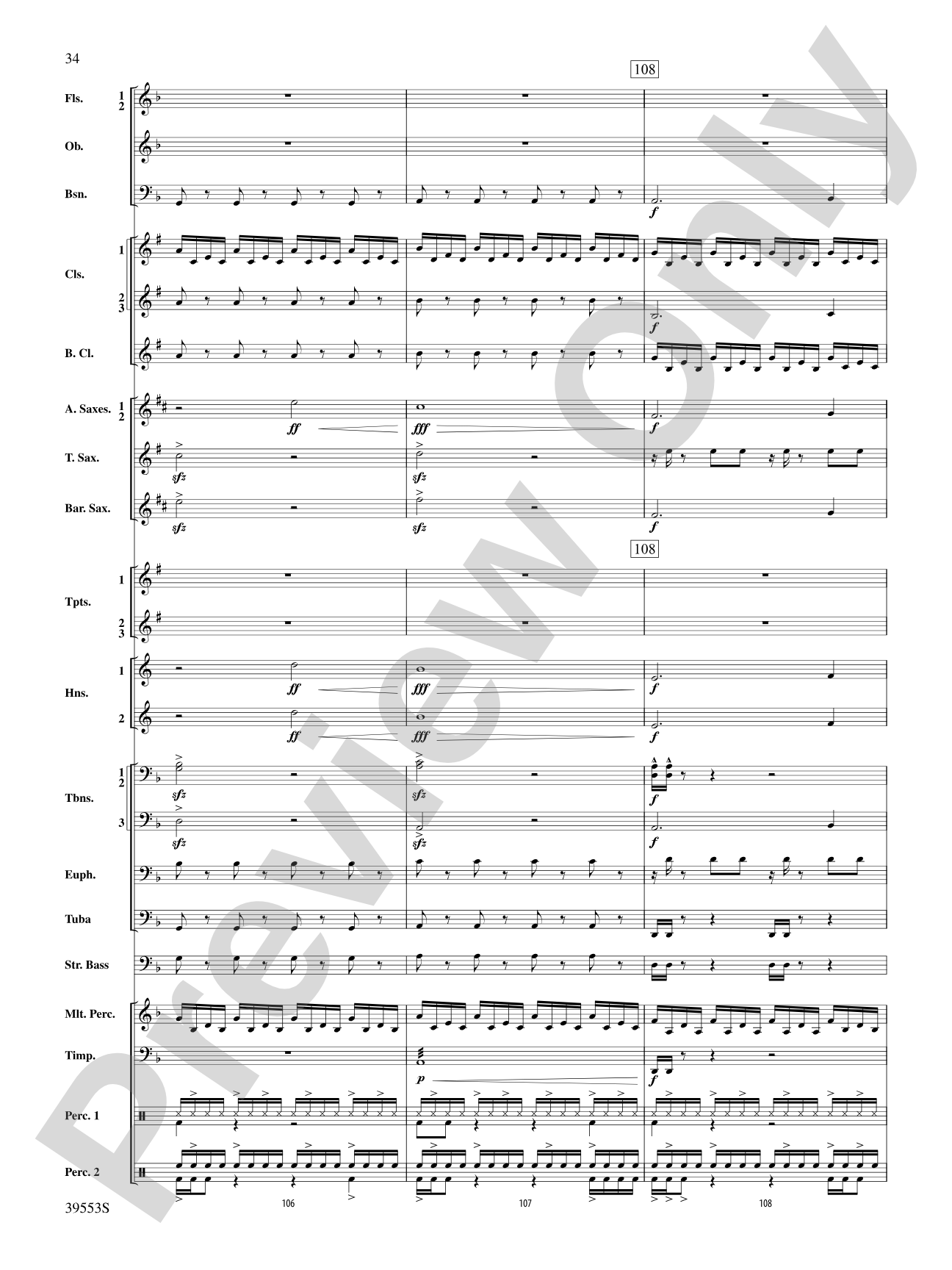 Batman: The Dark Knight Rises: Concert Band Conductor Score & Parts
