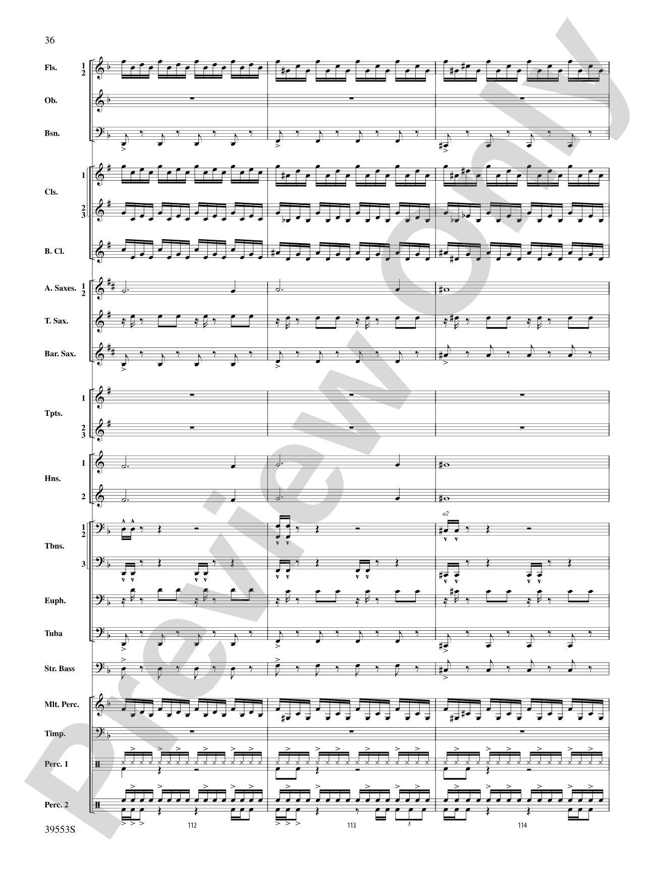 Batman: The Dark Knight Rises: Concert Band Conductor Score & Parts
