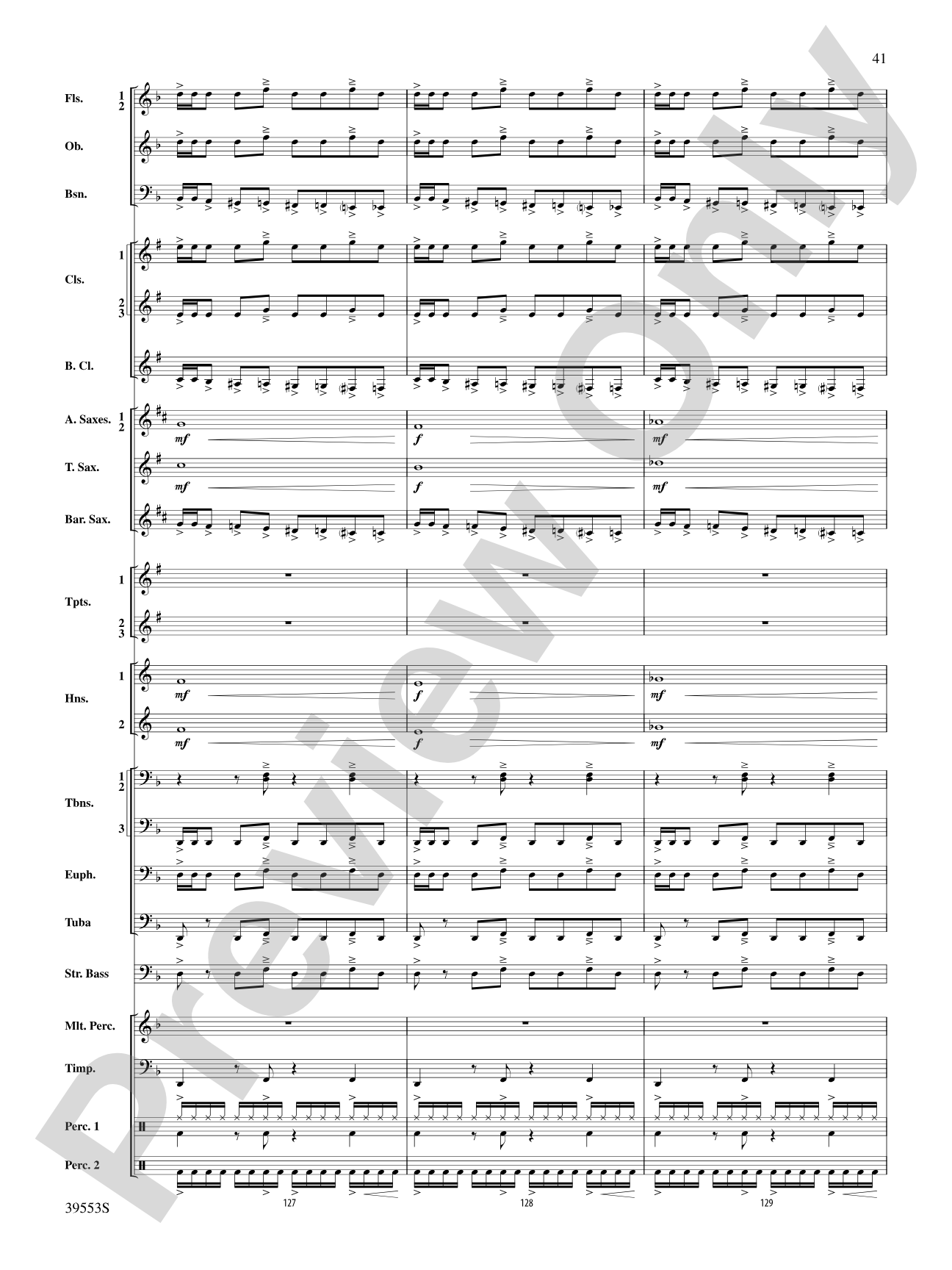 Batman: The Dark Knight Rises: Concert Band Conductor Score & Parts