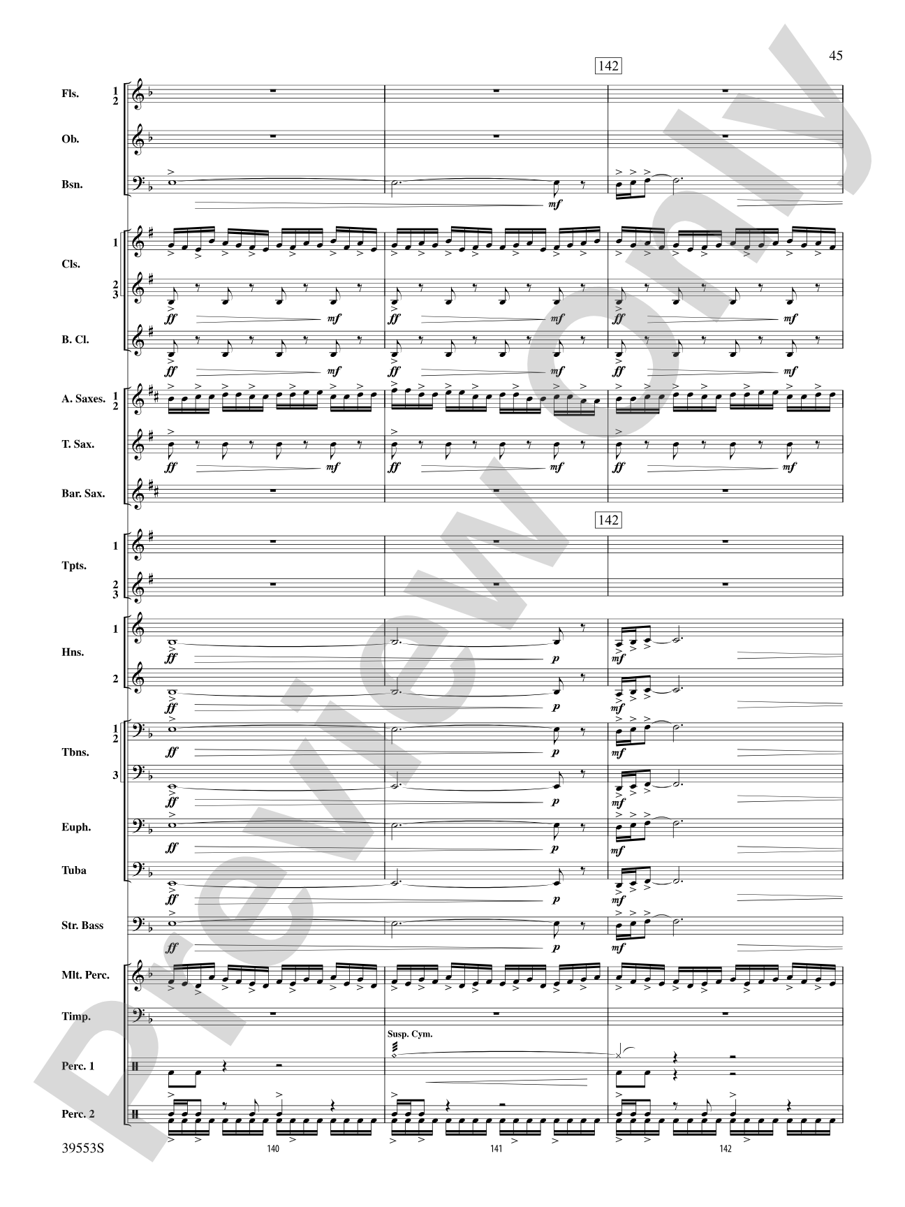 Batman: The Dark Knight Rises: Concert Band Conductor Score & Parts