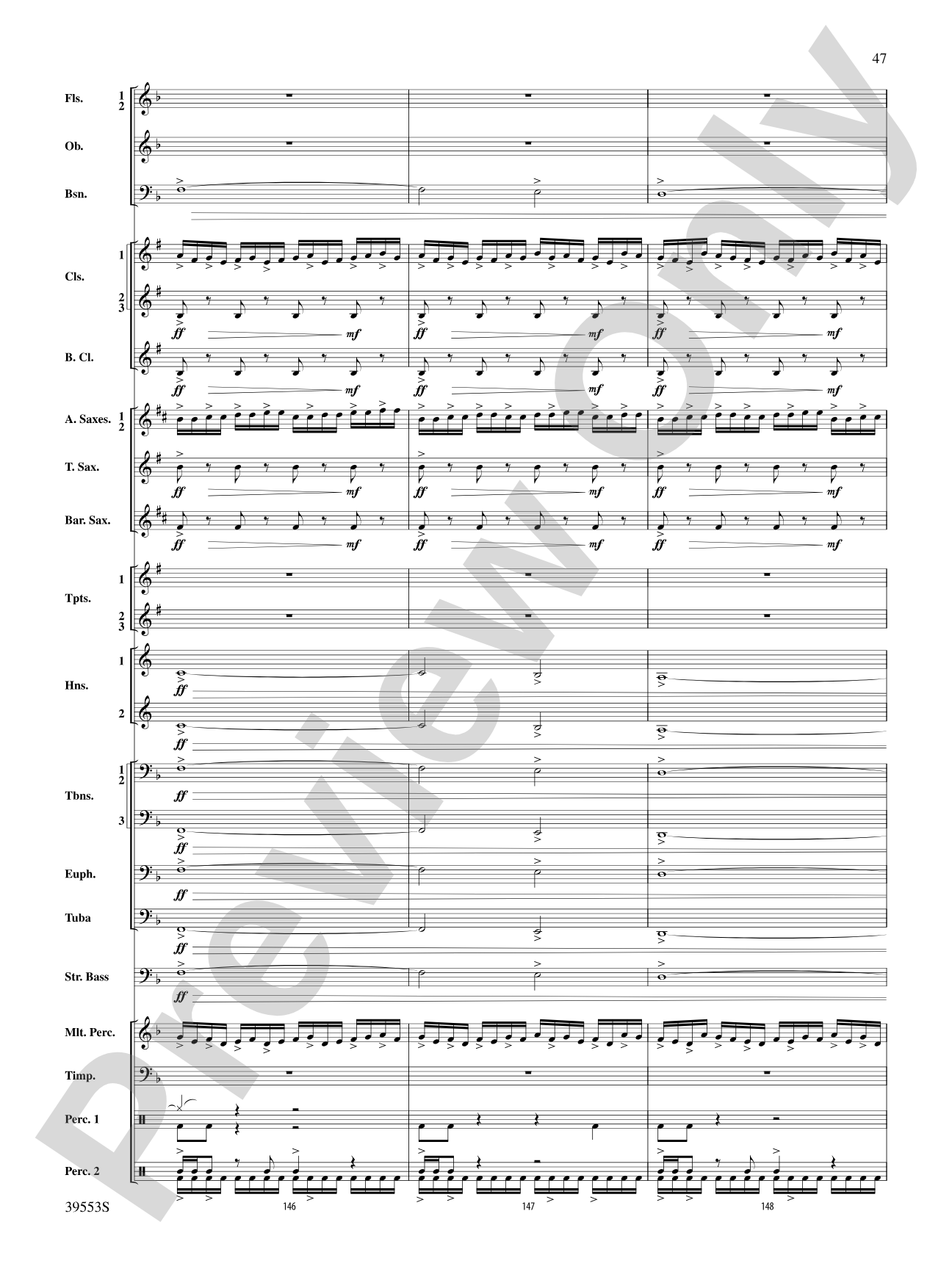 Batman: The Dark Knight Rises: Concert Band Conductor Score & Parts