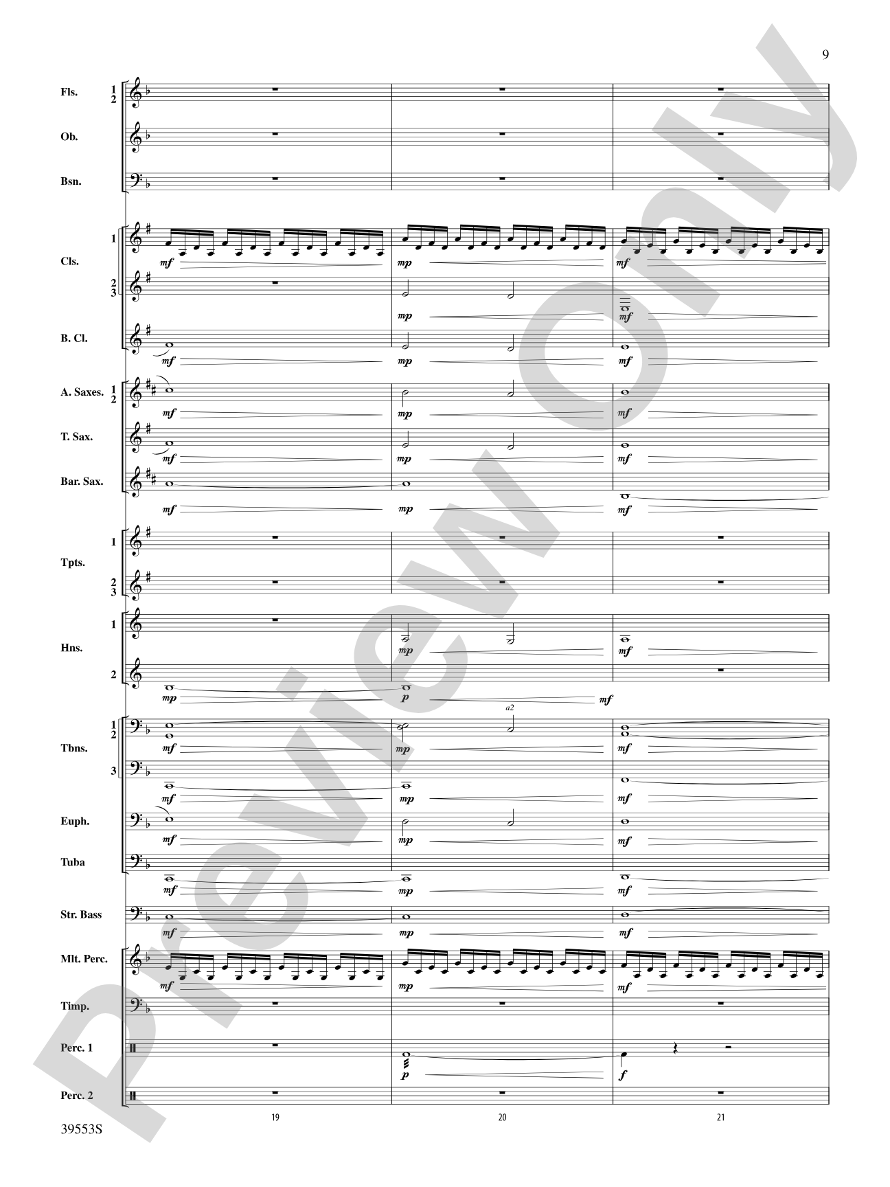 Batman: The Dark Knight Rises: Concert Band Conductor Score & Parts
