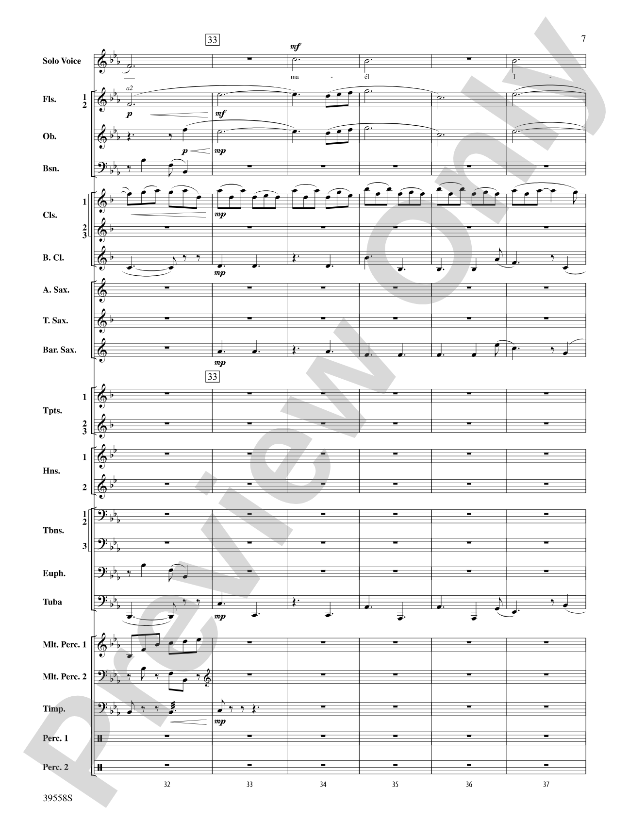 I Was Born for This: Concert Band Conductor Score & Parts