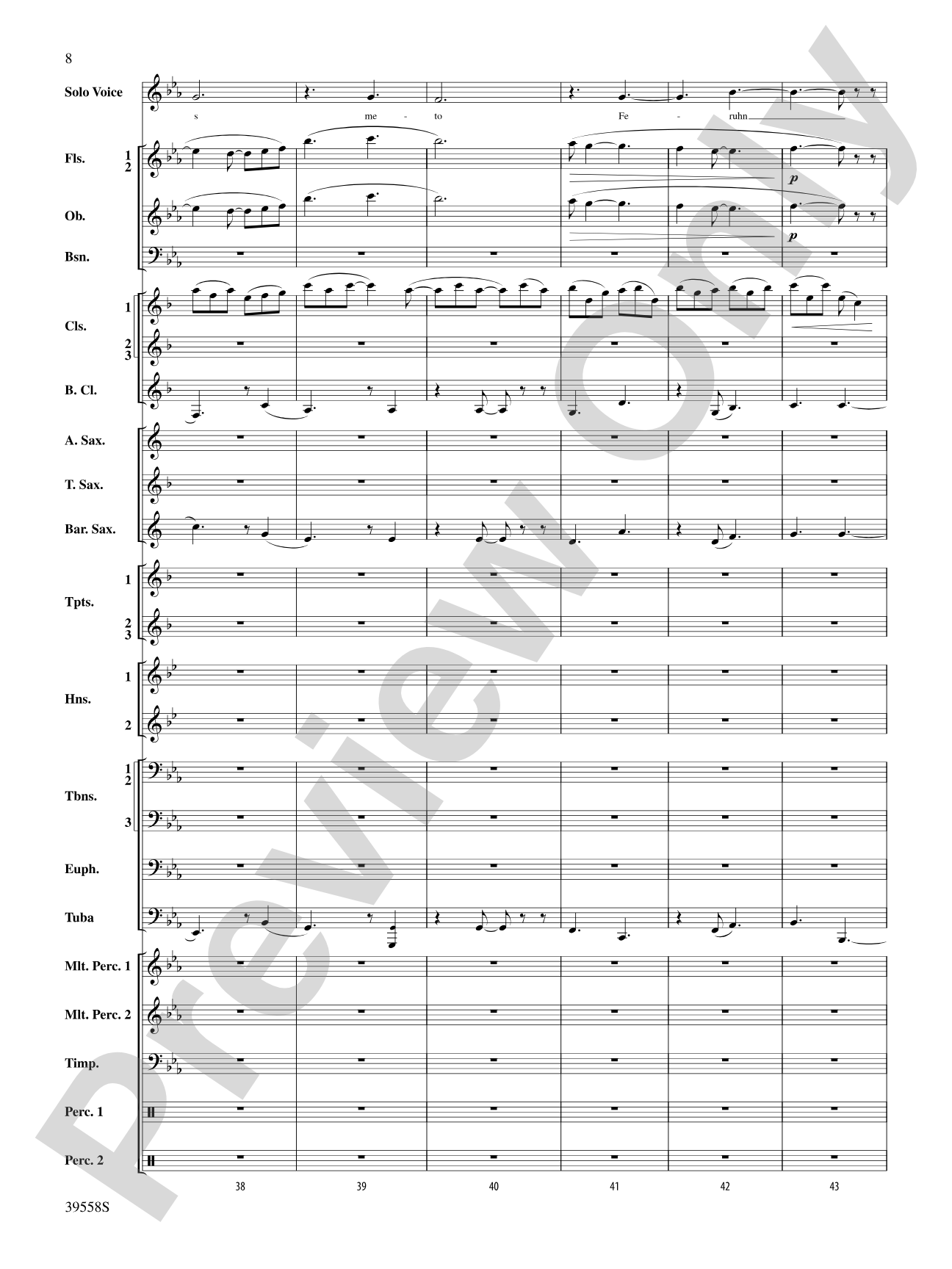 I Was Born for This: Concert Band Conductor Score & Parts