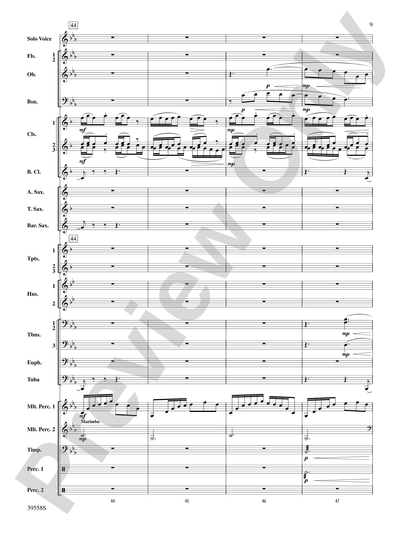 I Was Born for This: Concert Band Conductor Score & Parts