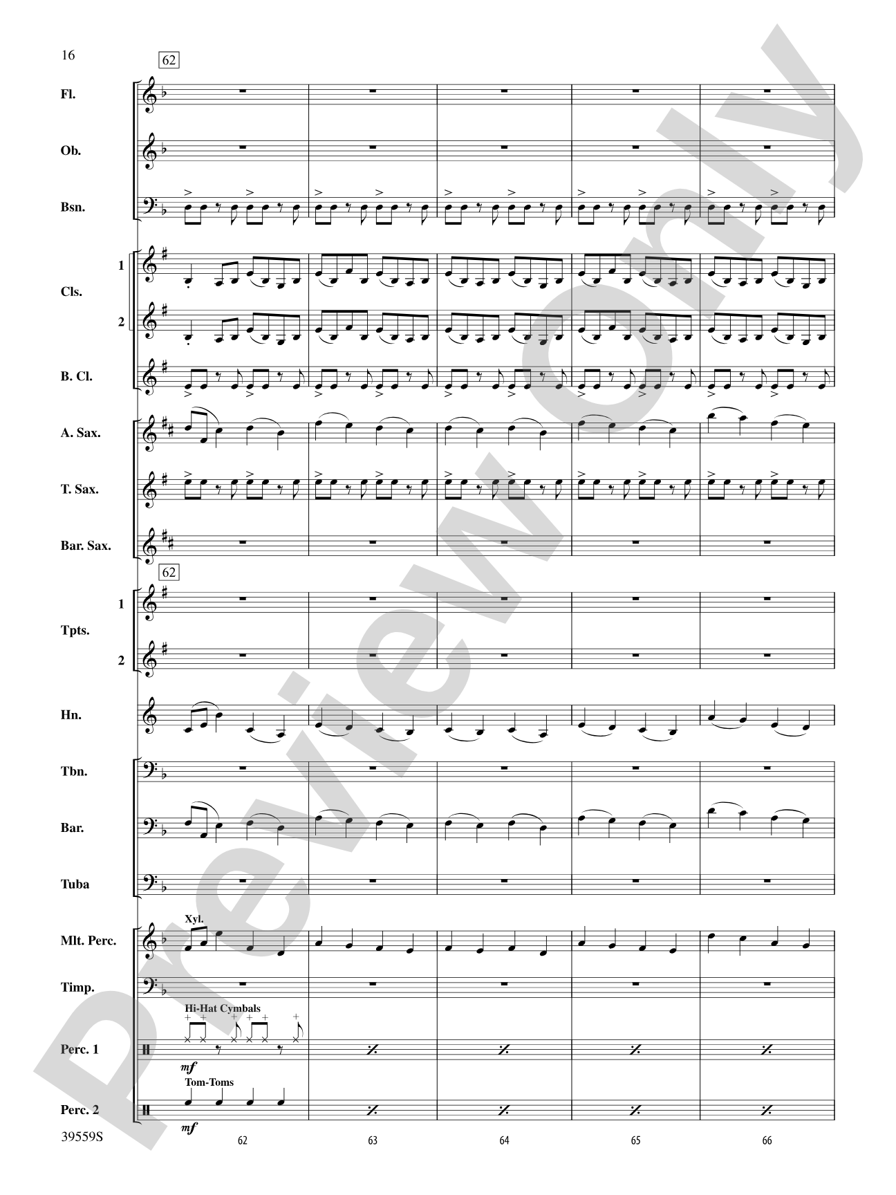 Wizards in Winter: Concert Band Conductor Score & Parts
