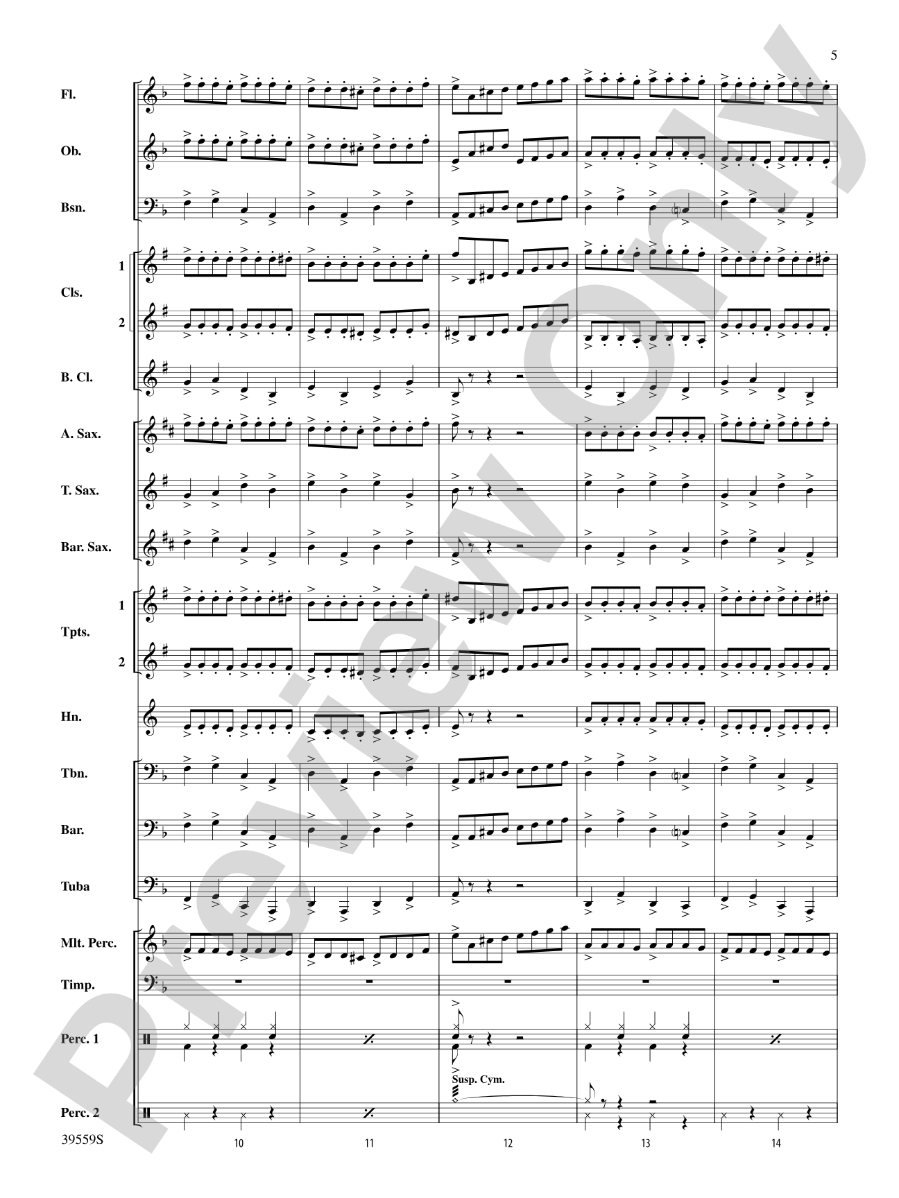 Wizards in Winter: Concert Band Conductor Score & Parts