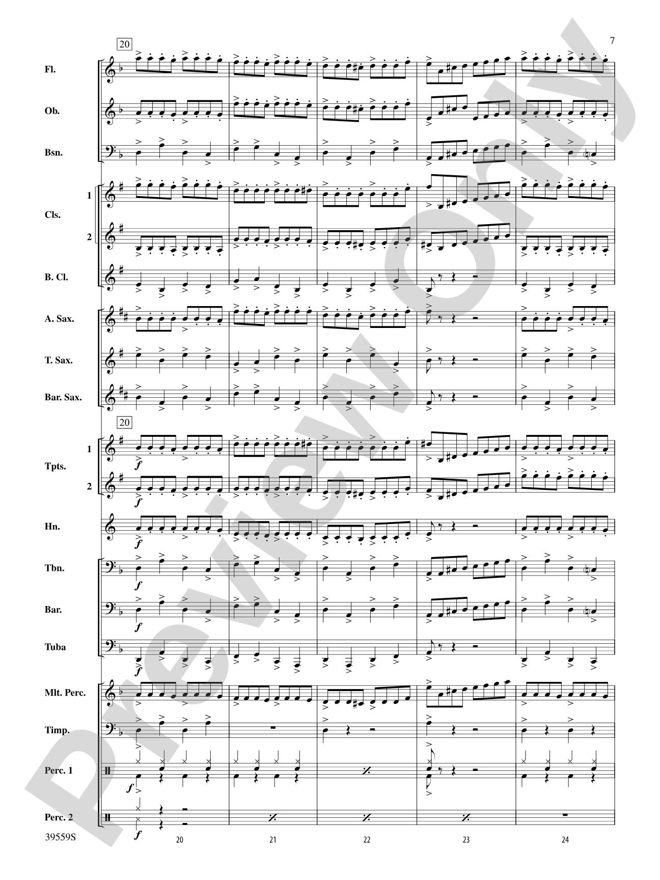 Wizards in Winter: Concert Band Conductor Score & Parts