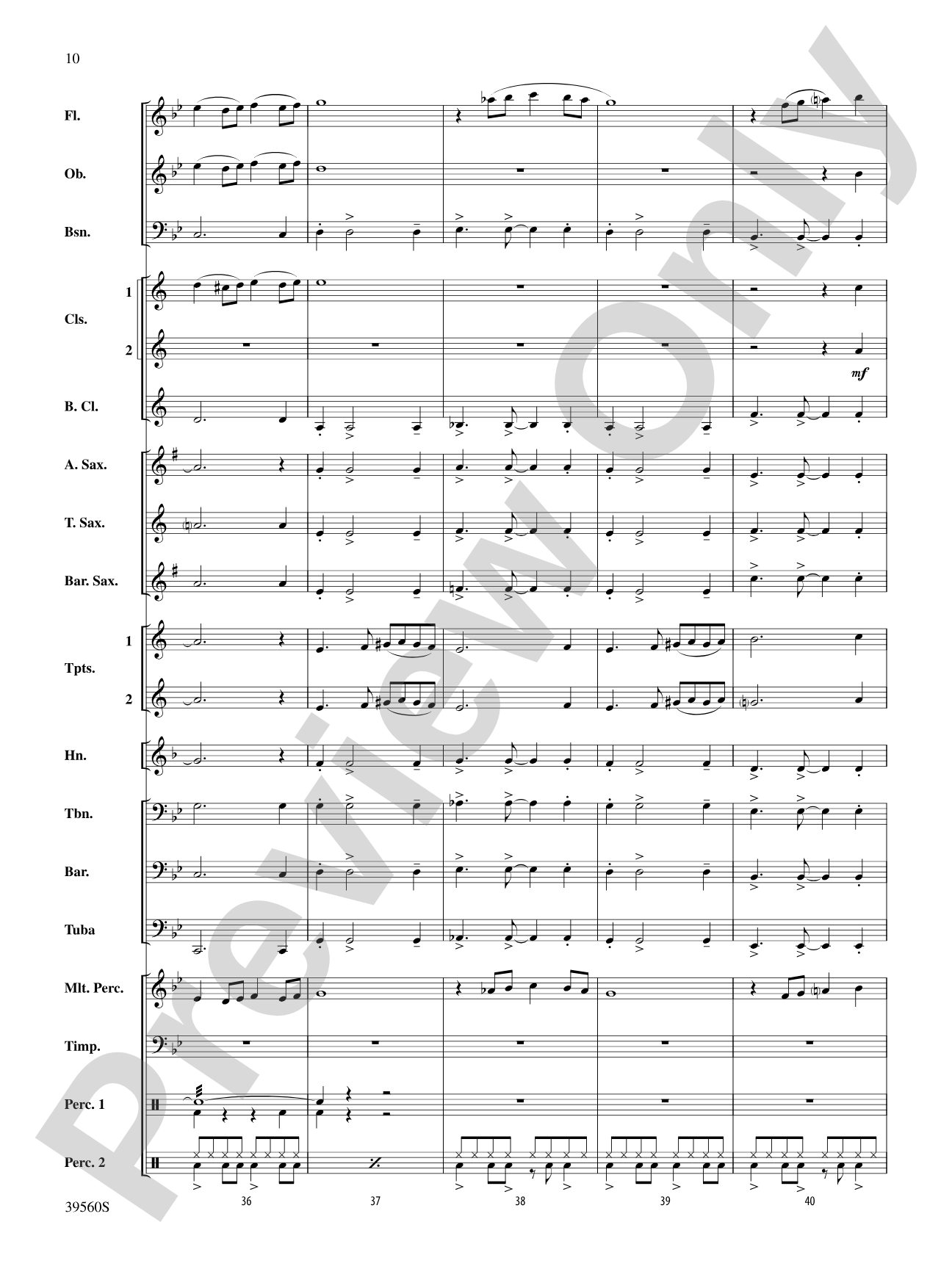 Pyramid of the Sun: Concert Band Conductor Score & Parts