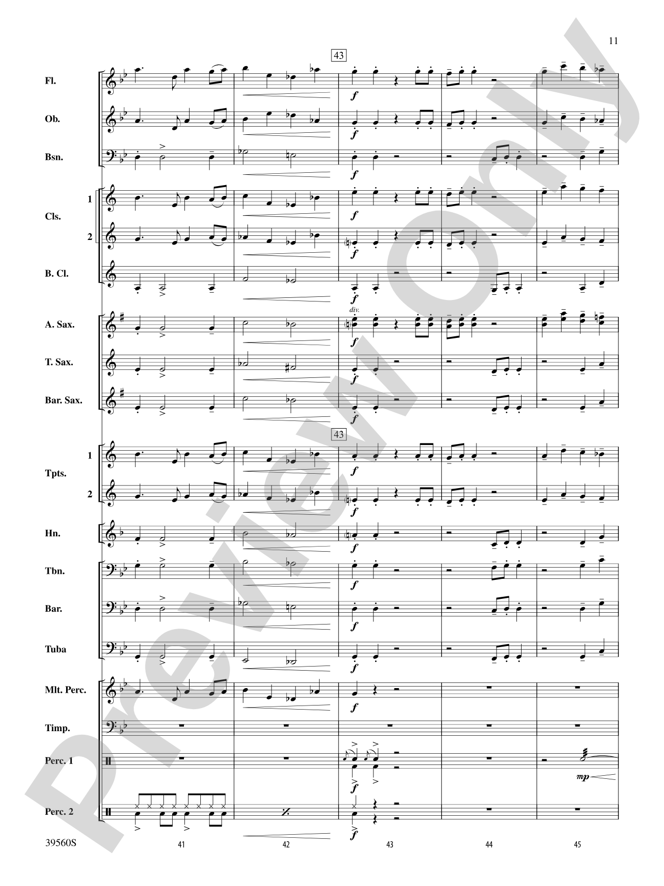 Pyramid of the Sun: Concert Band Conductor Score & Parts