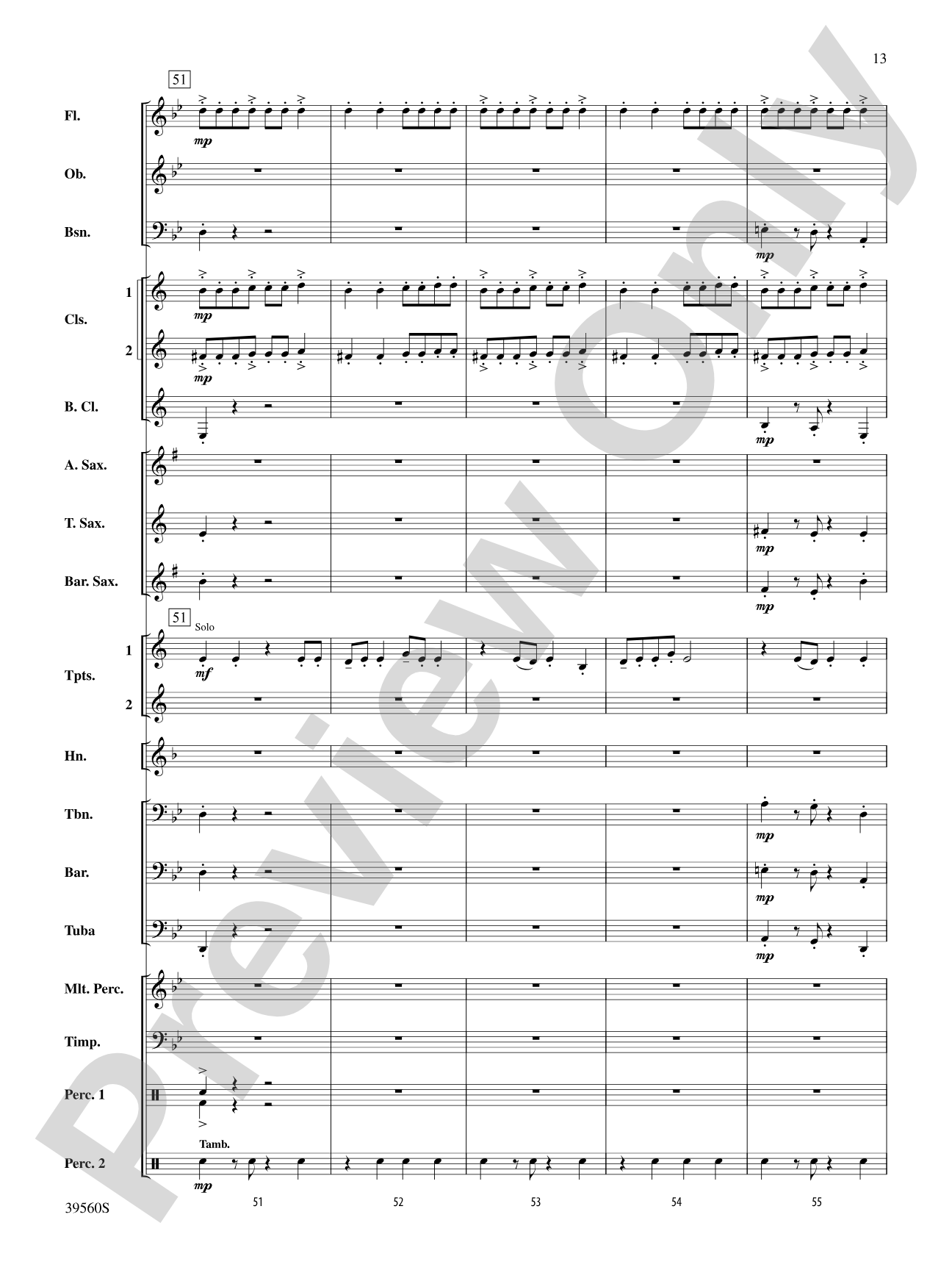 Pyramid of the Sun: Concert Band Conductor Score & Parts