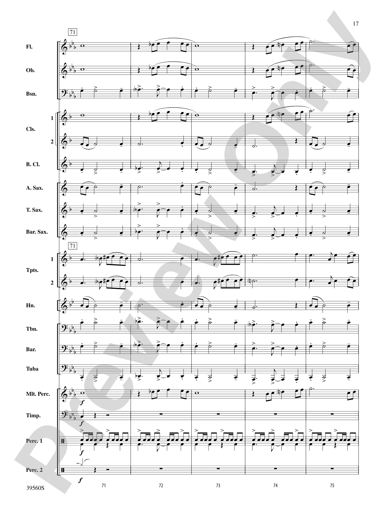Pyramid of the Sun: Concert Band Conductor Score & Parts