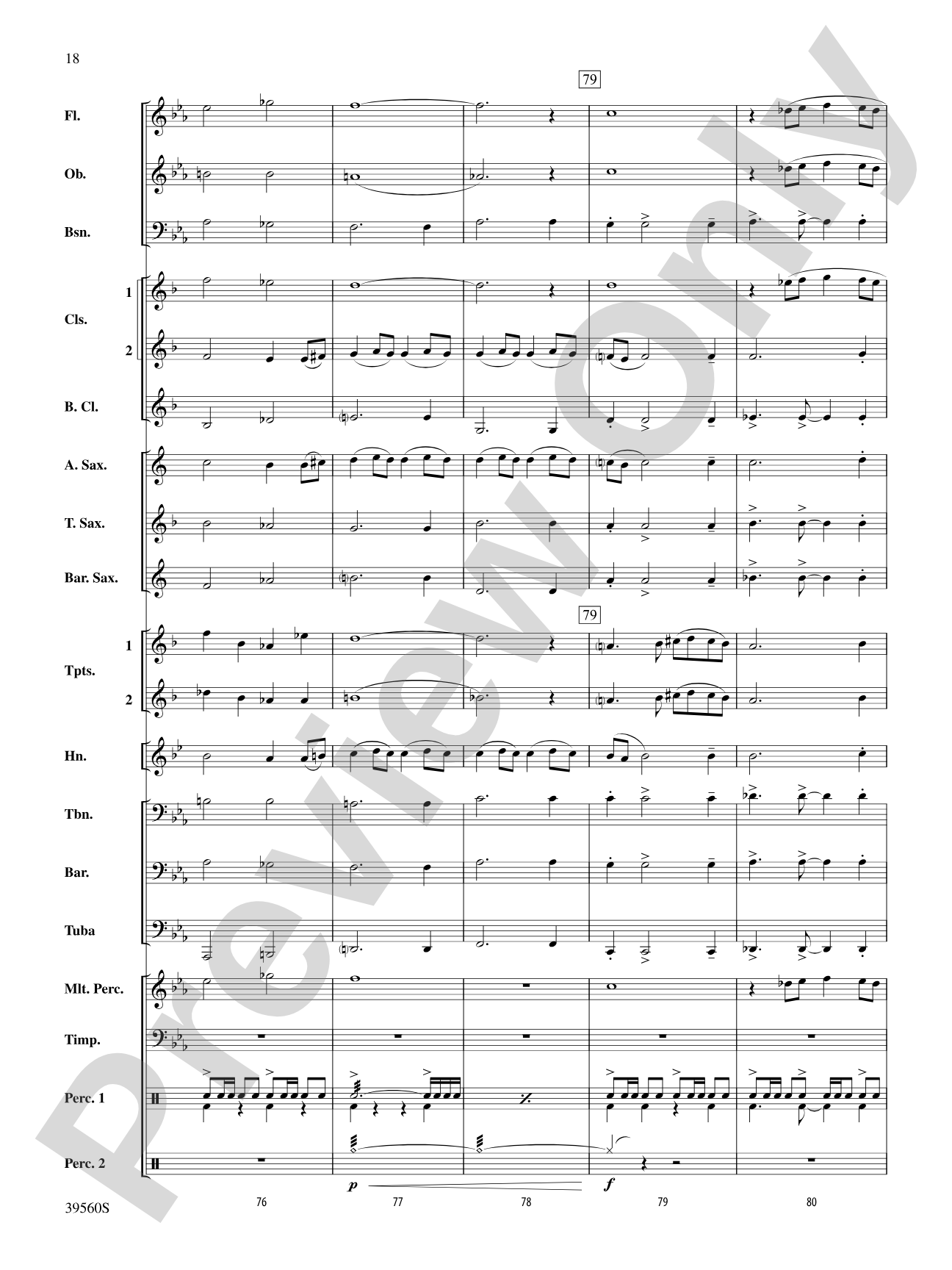 Pyramid of the Sun: Concert Band Conductor Score & Parts