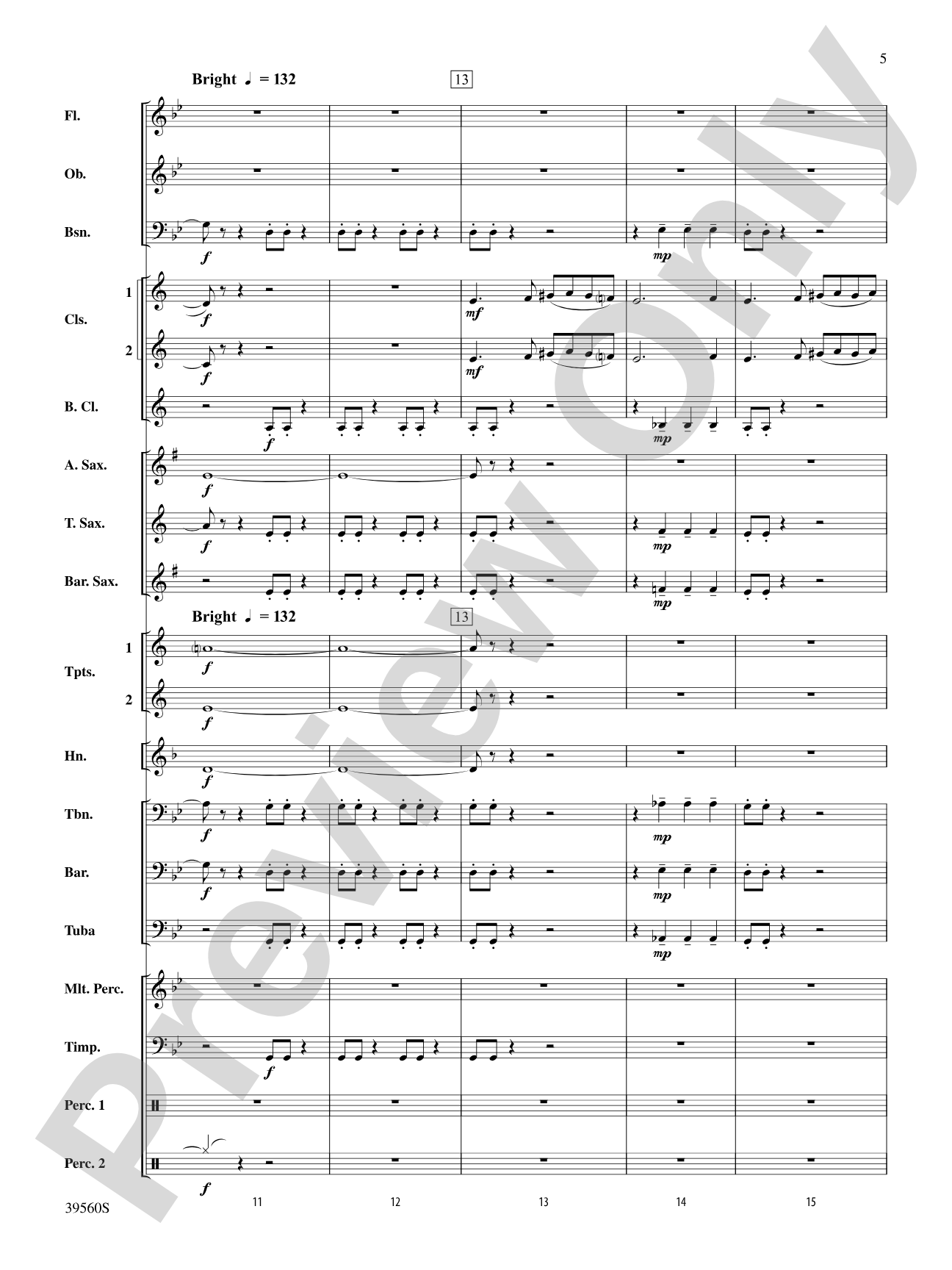 Pyramid of the Sun: Concert Band Conductor Score & Parts