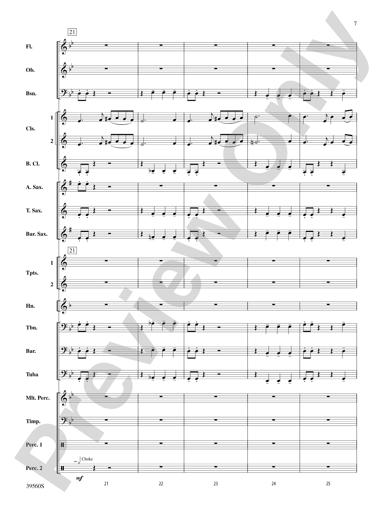Pyramid of the Sun: Concert Band Conductor Score & Parts