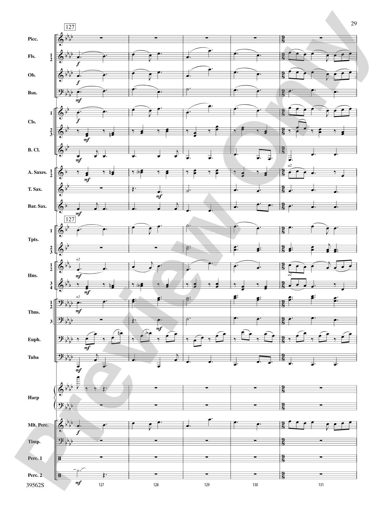 The Complete Harry Potter: Concert Band Conductor Score & Parts