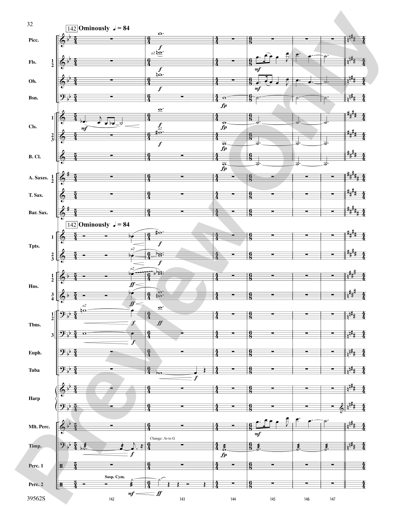 The Complete Harry Potter: Concert Band Conductor Score & Parts