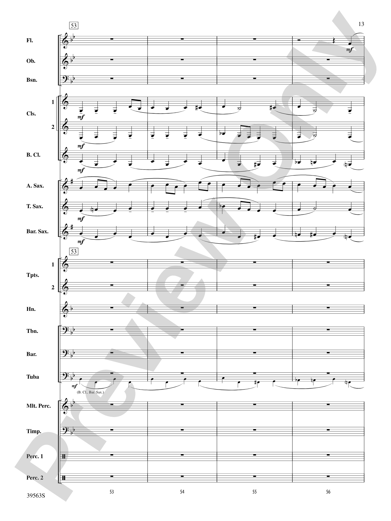 Academic Festival Overture: Score