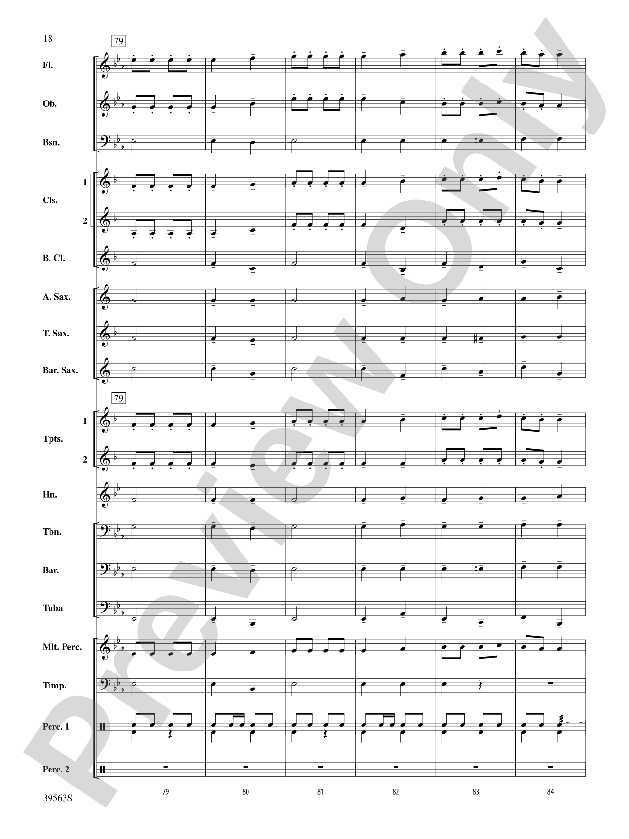 Academic Festival Overture: Score