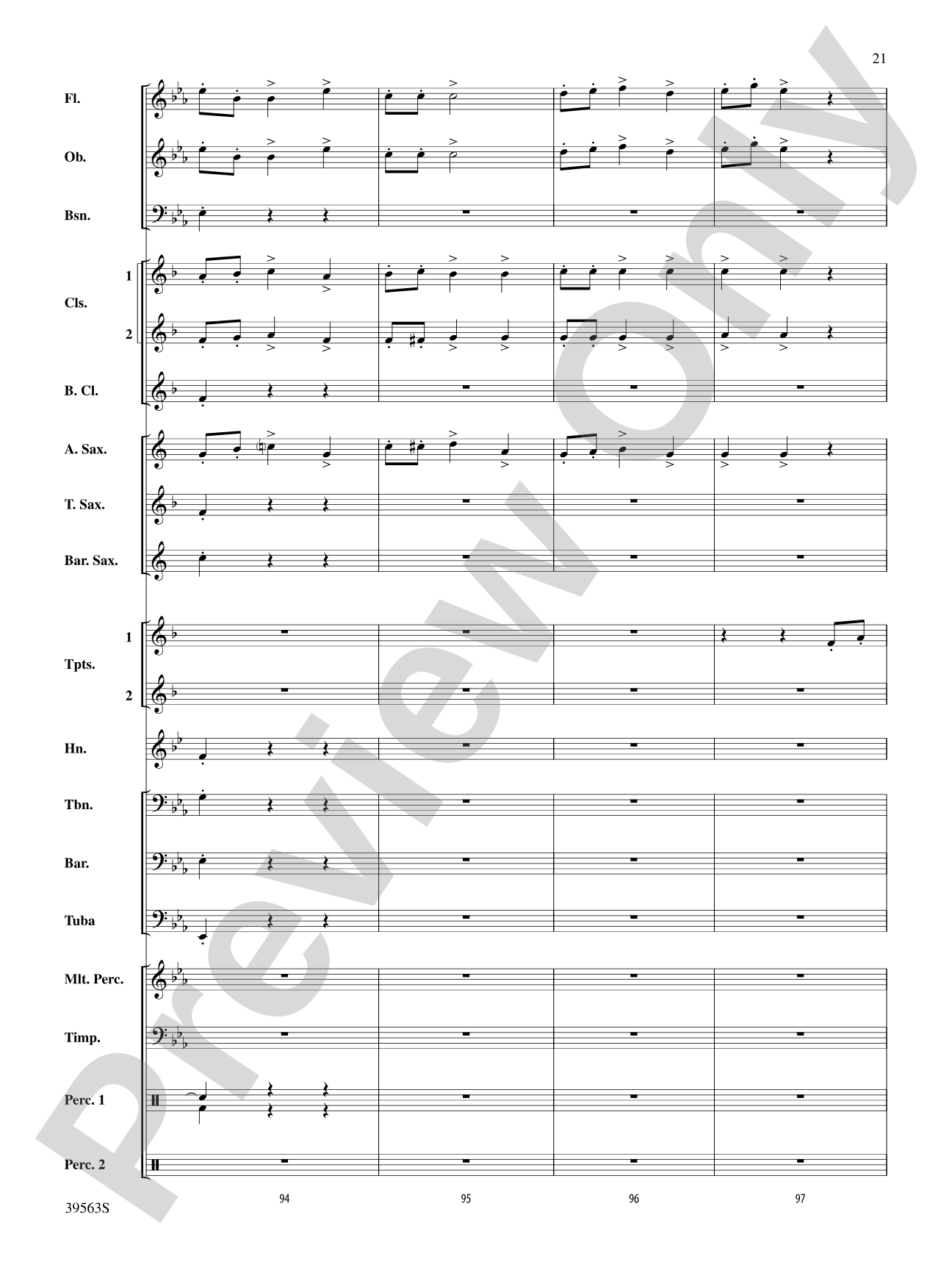 Academic Festival Overture: Score