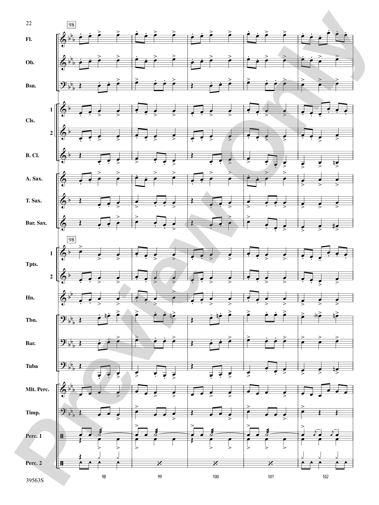 Academic Festival Overture: Score