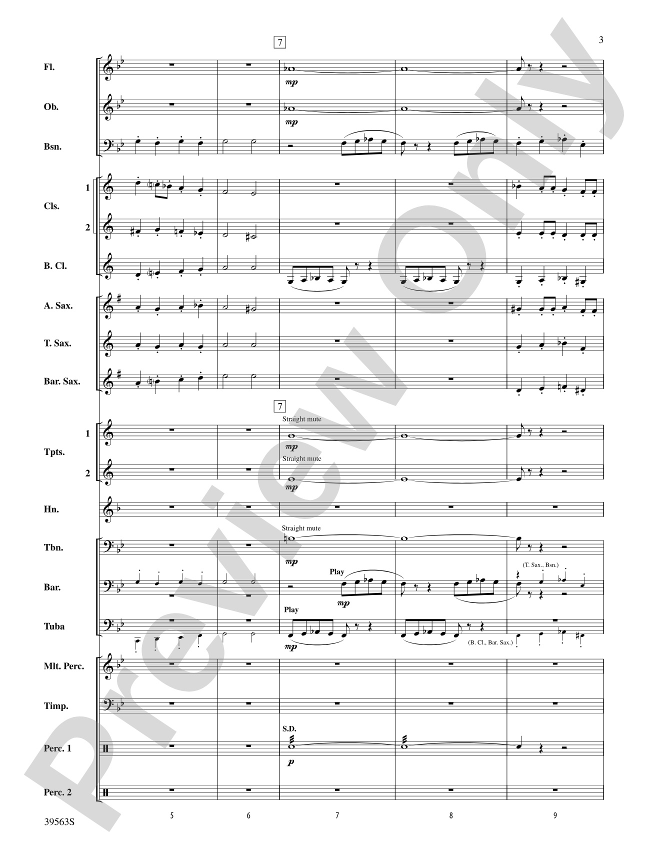 Academic Festival Overture: Score