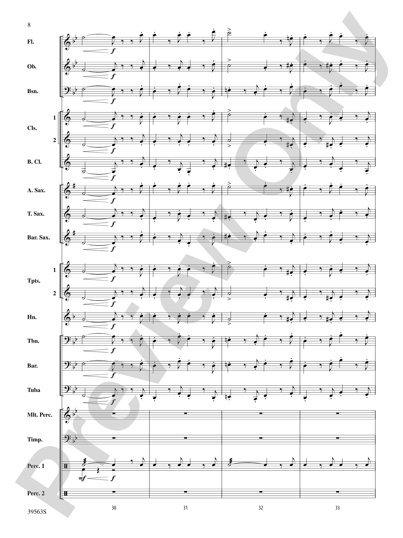 Academic Festival Overture: Score