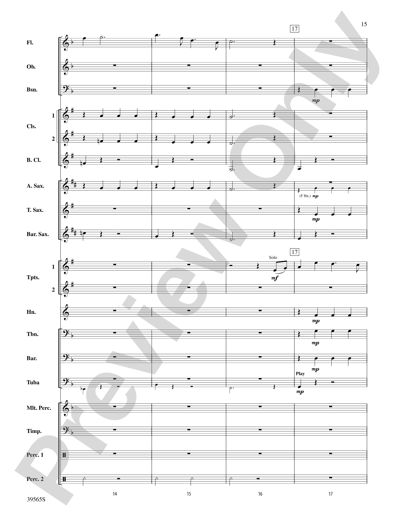 The Hobbit: An Unexpected Journey, Selections from: Concert Band Conductor Score & Parts