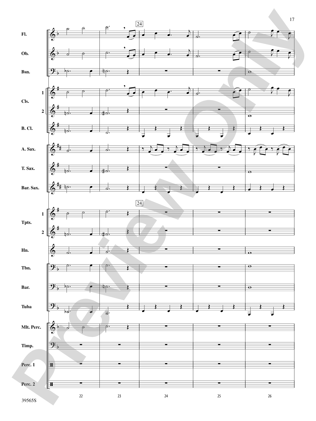 The Hobbit: An Unexpected Journey, Selections from: Concert Band Conductor Score & Parts