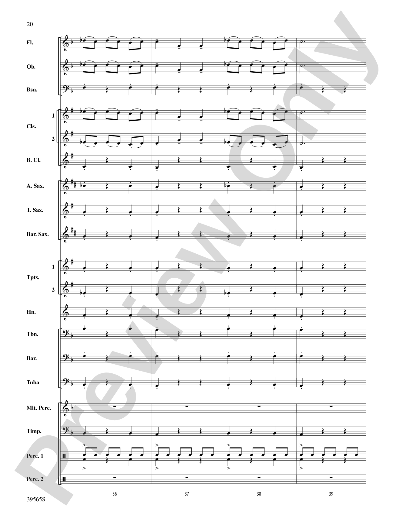 The Hobbit: An Unexpected Journey, Selections from: Concert Band Conductor Score & Parts