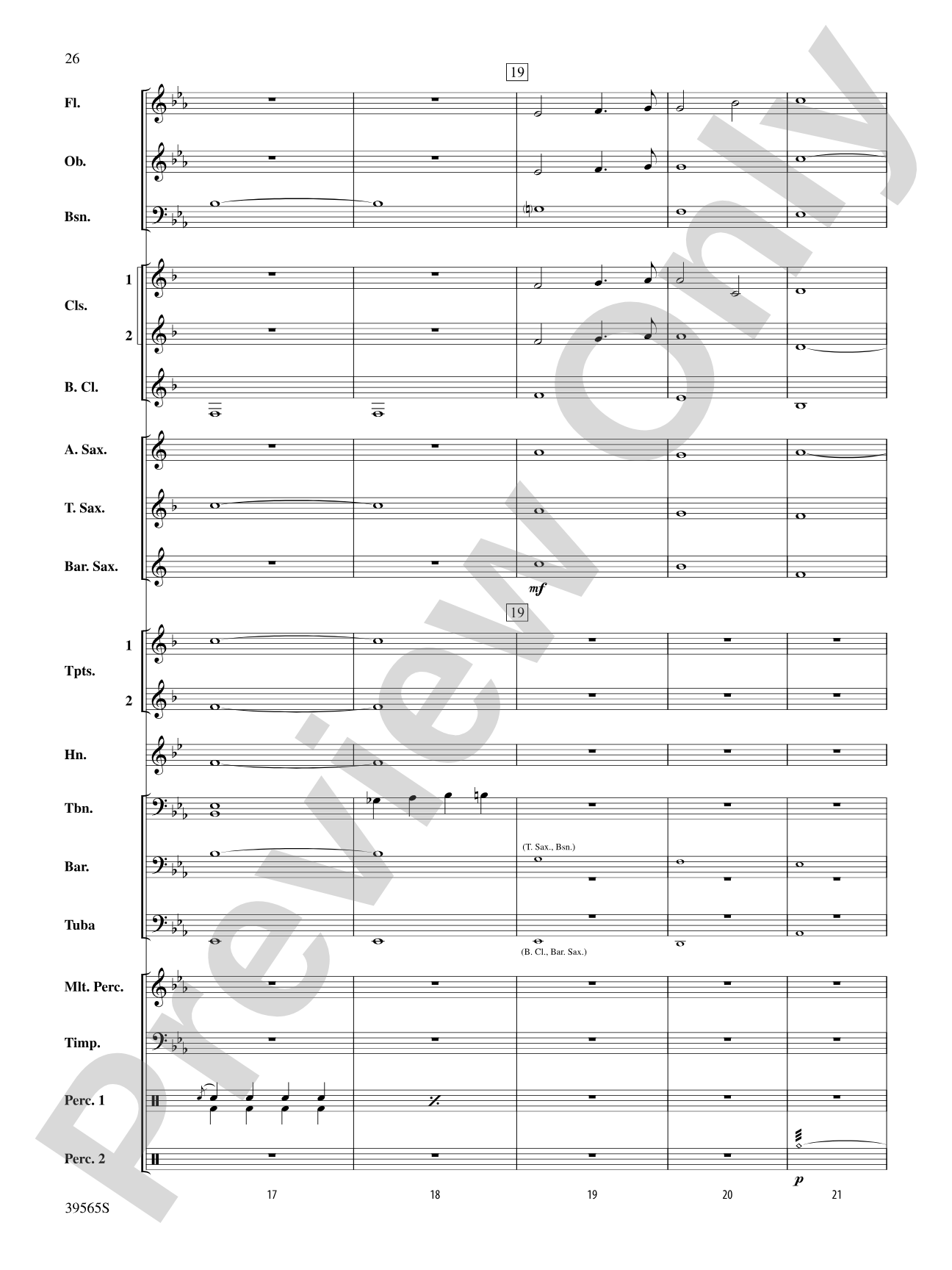 The Hobbit: An Unexpected Journey, Selections from: Concert Band Conductor Score & Parts