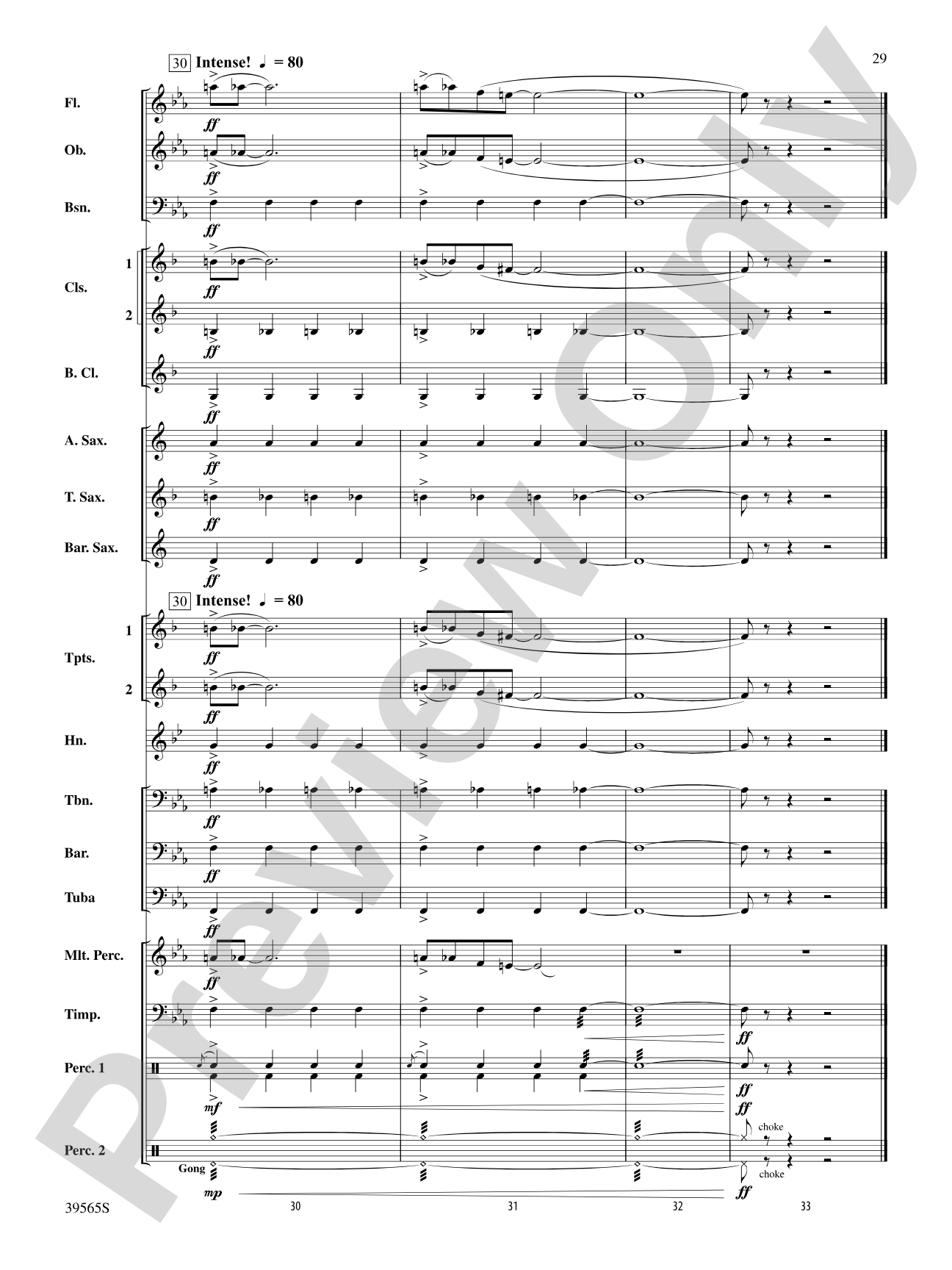 The Hobbit: An Unexpected Journey, Selections from: Concert Band Conductor Score & Parts