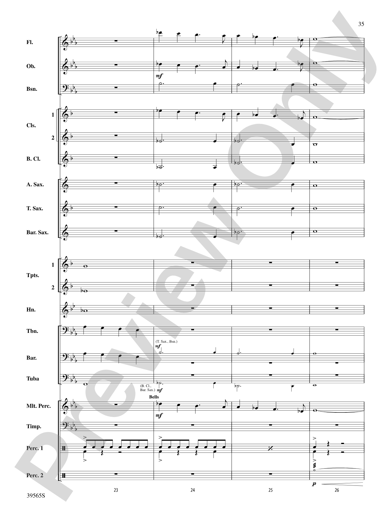 The Hobbit: An Unexpected Journey, Selections from: Concert Band Conductor Score & Parts