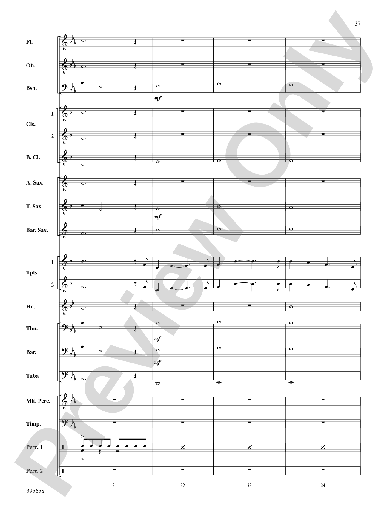 The Hobbit: An Unexpected Journey, Selections from: Concert Band Conductor Score & Parts