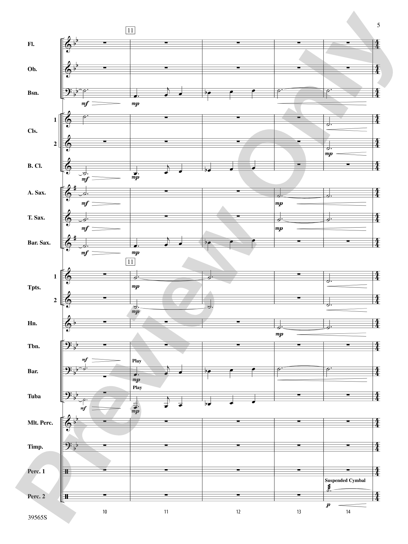 The Hobbit: An Unexpected Journey, Selections from: Concert Band Conductor Score & Parts