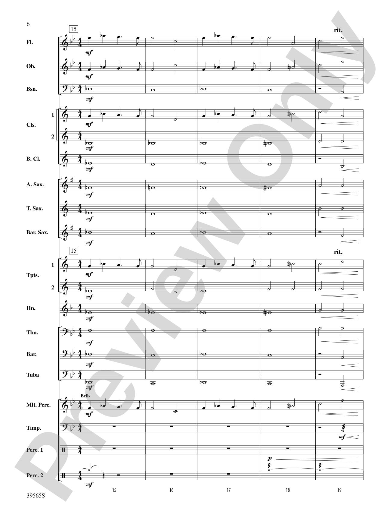 The Hobbit: An Unexpected Journey, Selections from: Concert Band Conductor Score & Parts