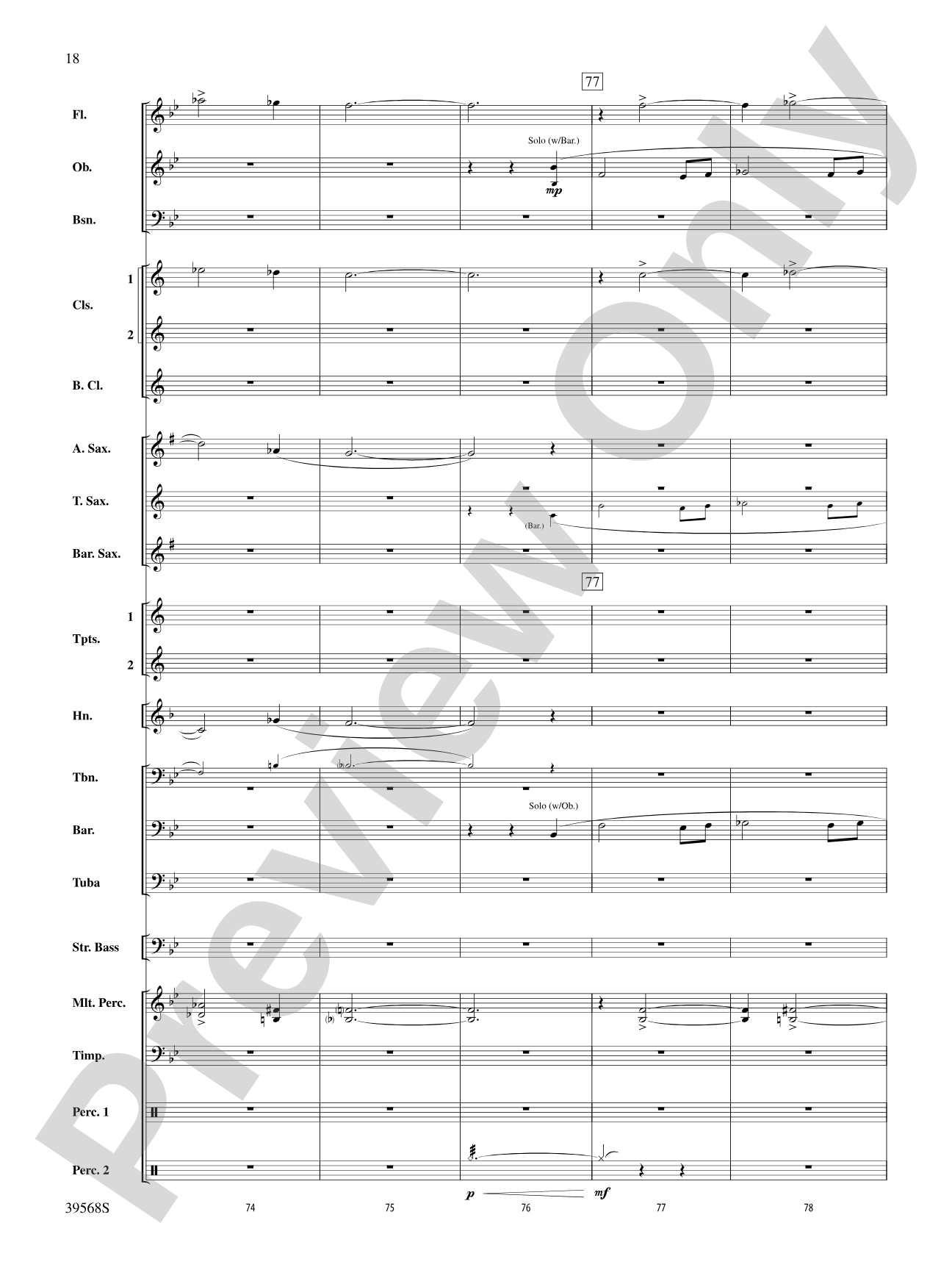 Mask of Ravana: Concert Band Conductor Score & Parts