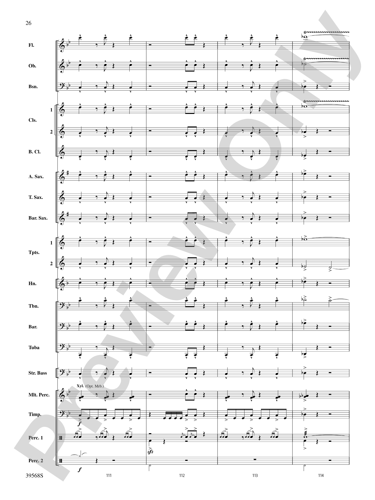 Mask of Ravana: Concert Band Conductor Score & Parts