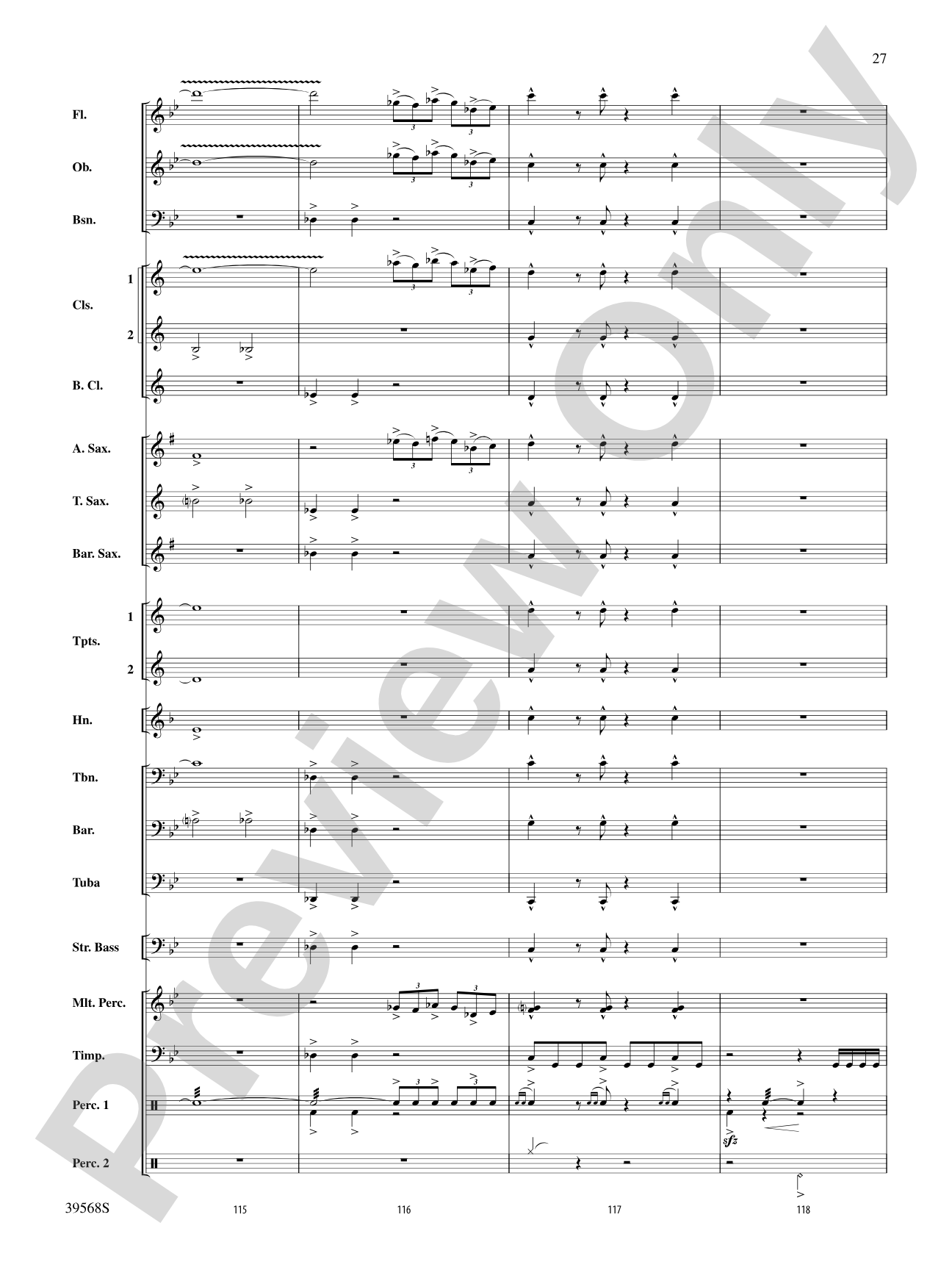 Mask of Ravana: Concert Band Conductor Score & Parts