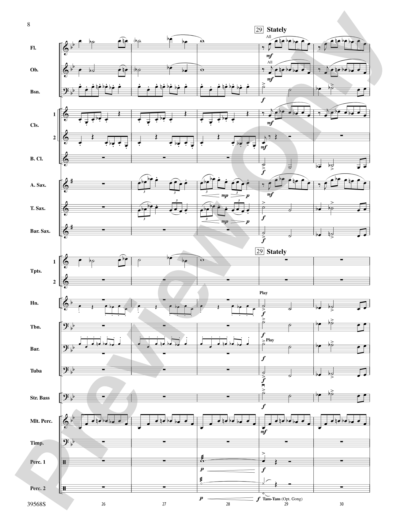 Mask of Ravana: Concert Band Conductor Score & Parts