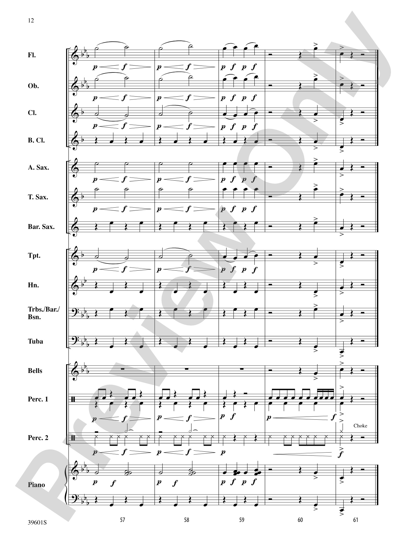 The Common Denominator: Concert Band Conductor Score & Parts