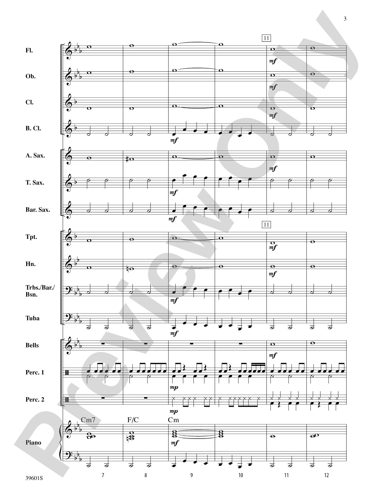 The Common Denominator: Concert Band Conductor Score & Parts