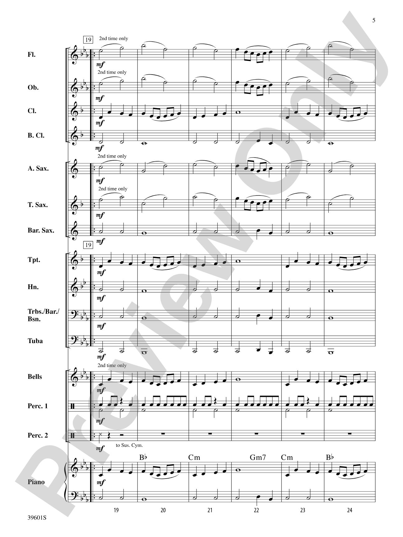 The Common Denominator: Concert Band Conductor Score & Parts