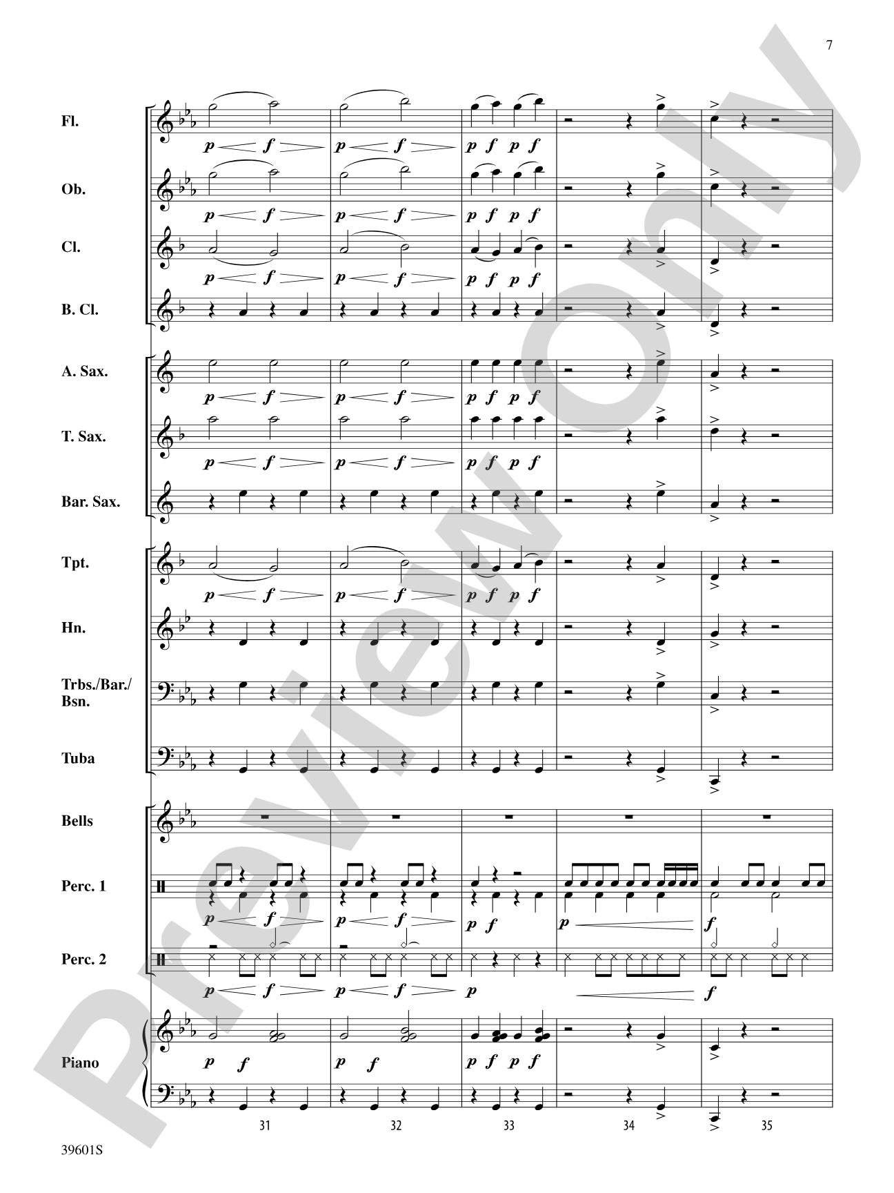 The Common Denominator: Concert Band Conductor Score & Parts