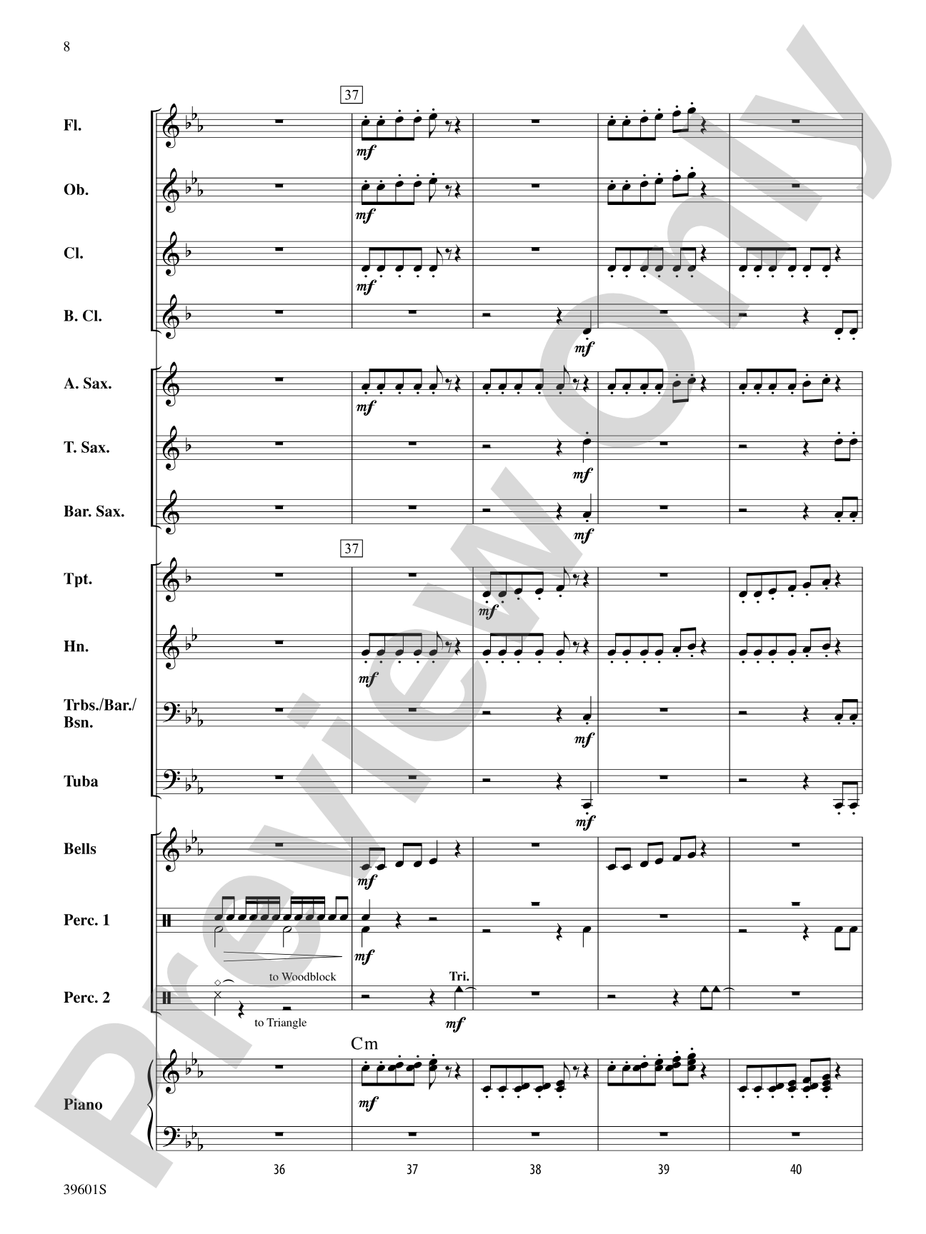 The Common Denominator: Concert Band Conductor Score & Parts